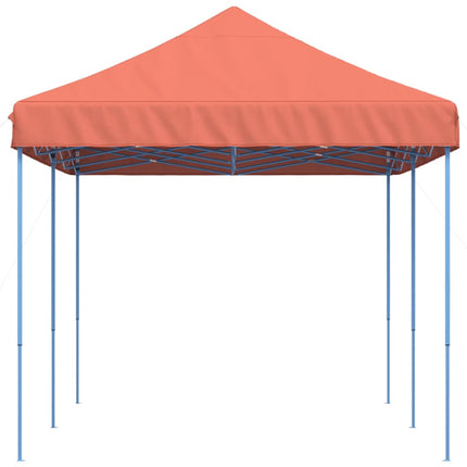 Partytent Inklapbaar Pop-Up 580X292X315 Cm Terracotta