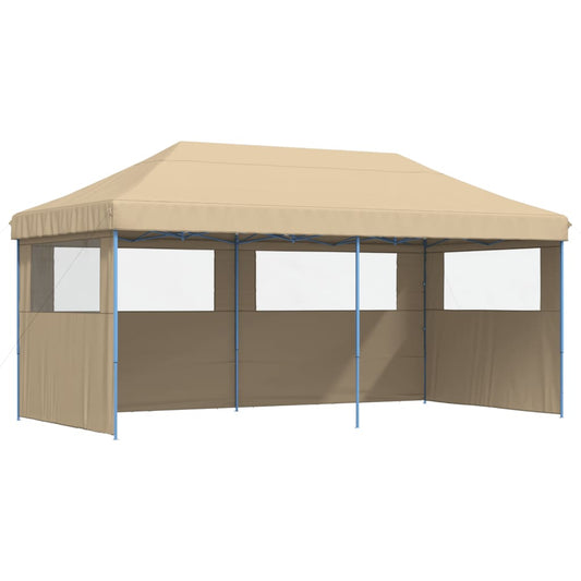 Partytent Inklapbaar Pop-Up Beige