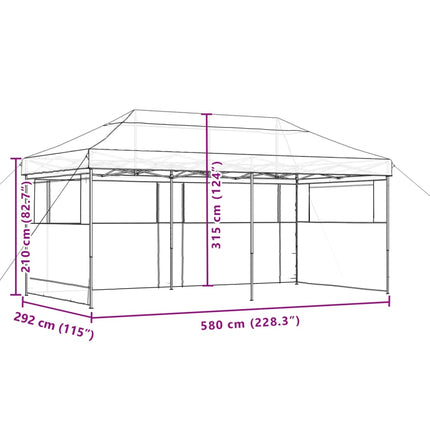Partytent Inklapbaar Pop-Up Groen