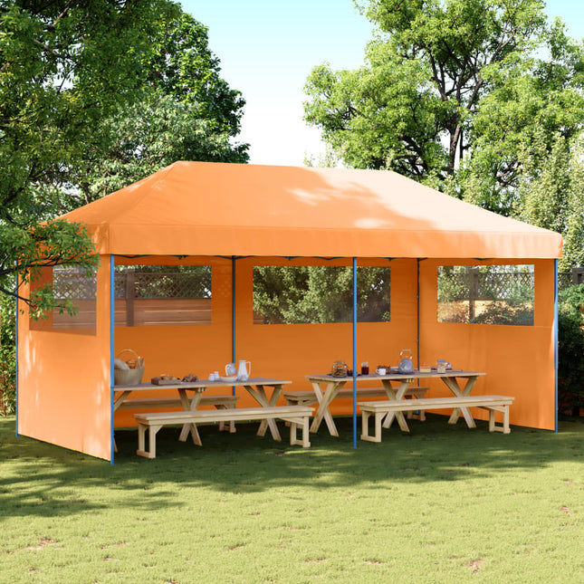 Partytent Inklapbaar Pop-Up Oranje