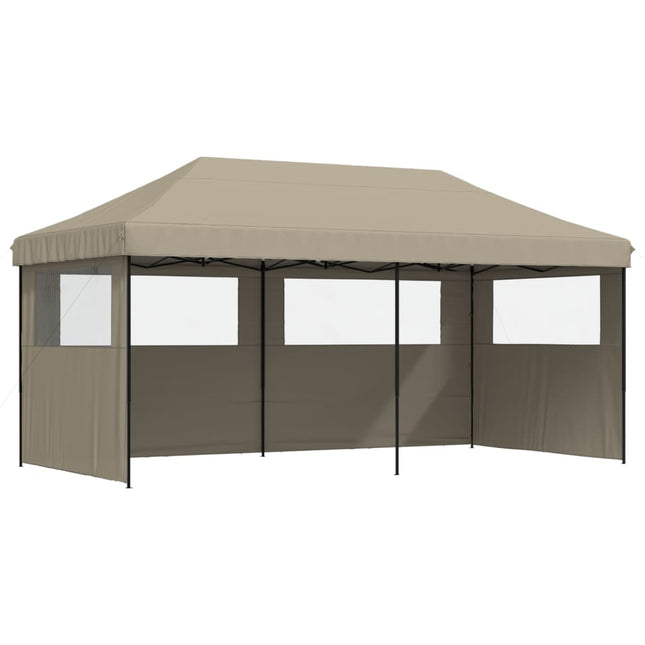 Partytent Inklapbaar Pop-Up Taupe