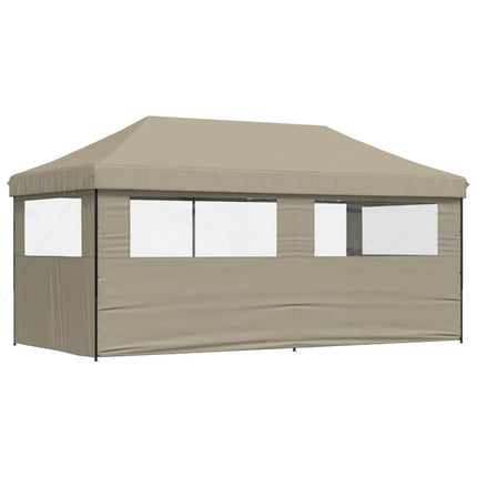 Partytent Inklapbaar Pop-Up Taupe