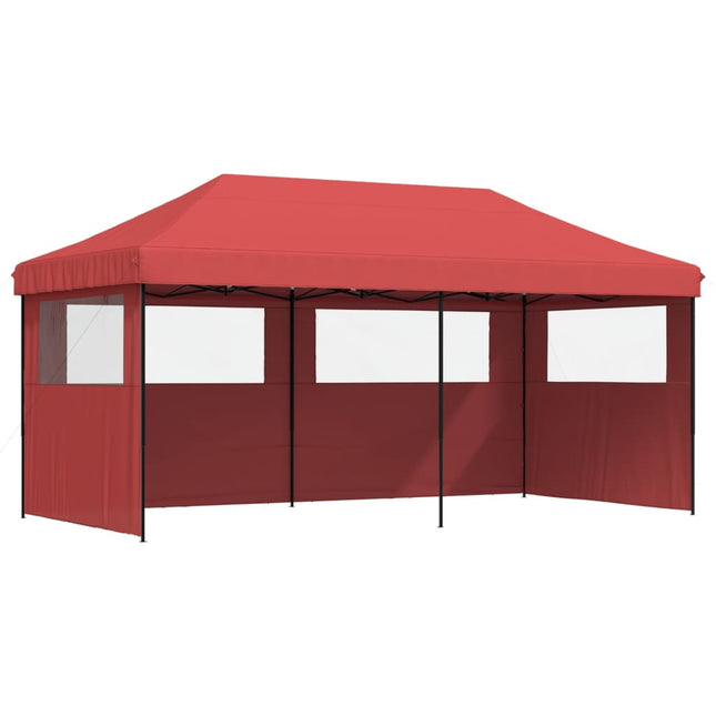 Partytent Inklapbaar Pop-Up Bordeauxrood