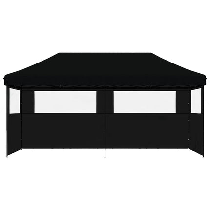 Partytent Inklapbaar Pop-Up Zwart