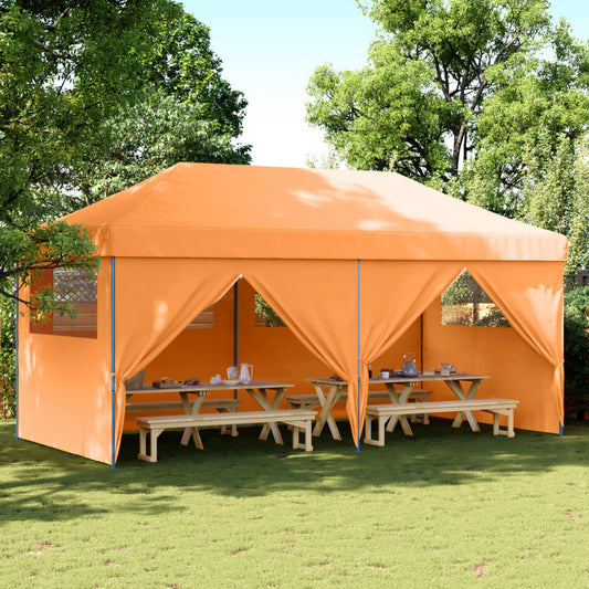 Partytent Inklapbaar Pop-Up Oranje