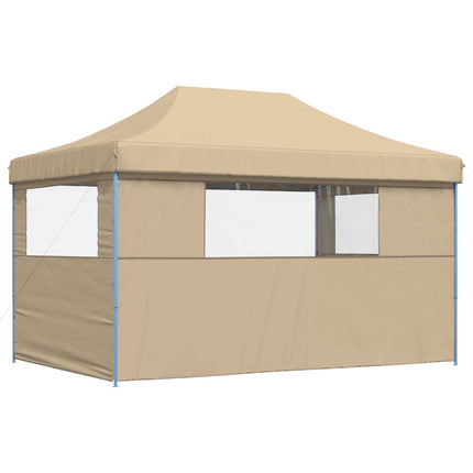 Partytent Inklapbaar Pop-Up Beige