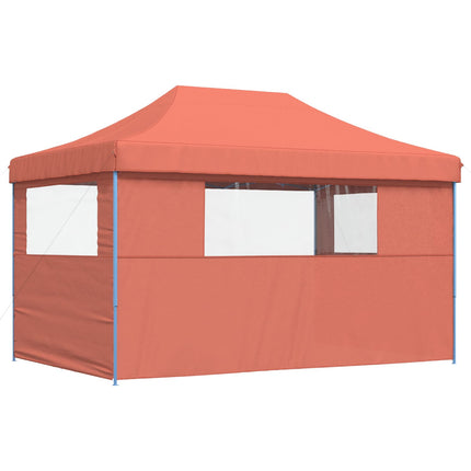 Partytent Inklapbaar Pop-Up Kleurig Terracotta