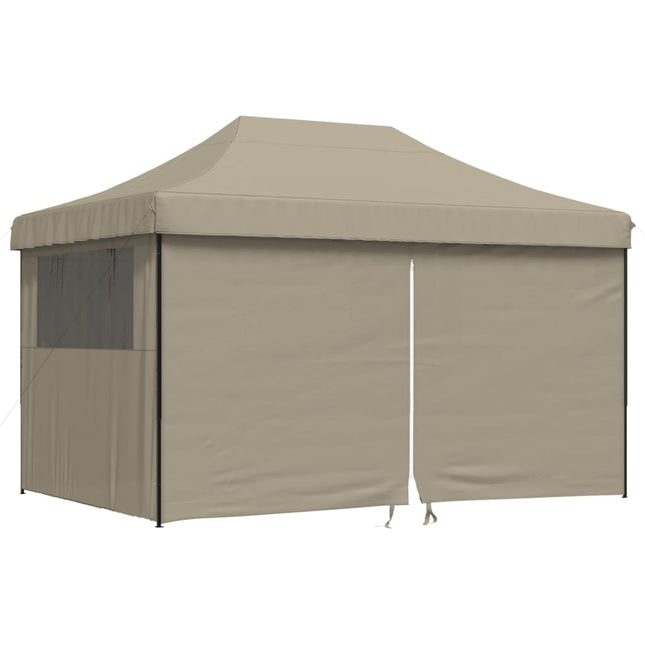 Partytent Inklapbaar Pop-Up Taupe