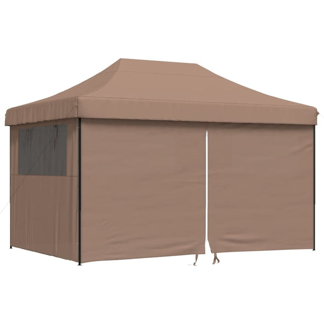 Partytent Inklapbaar Pop-Up Bruin