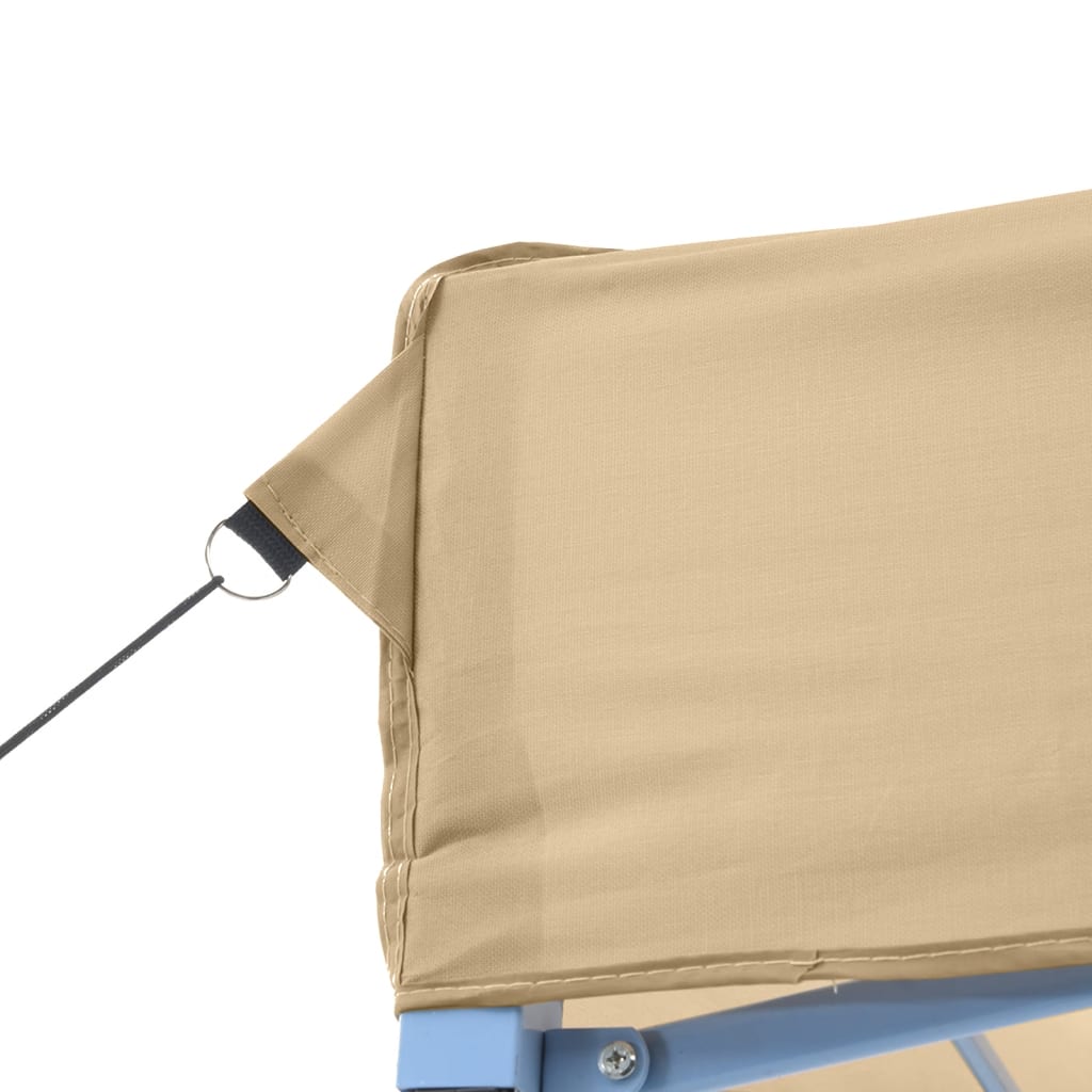 Partytent Inklapbaar Pop-Up 200X200X306 Cm Beige