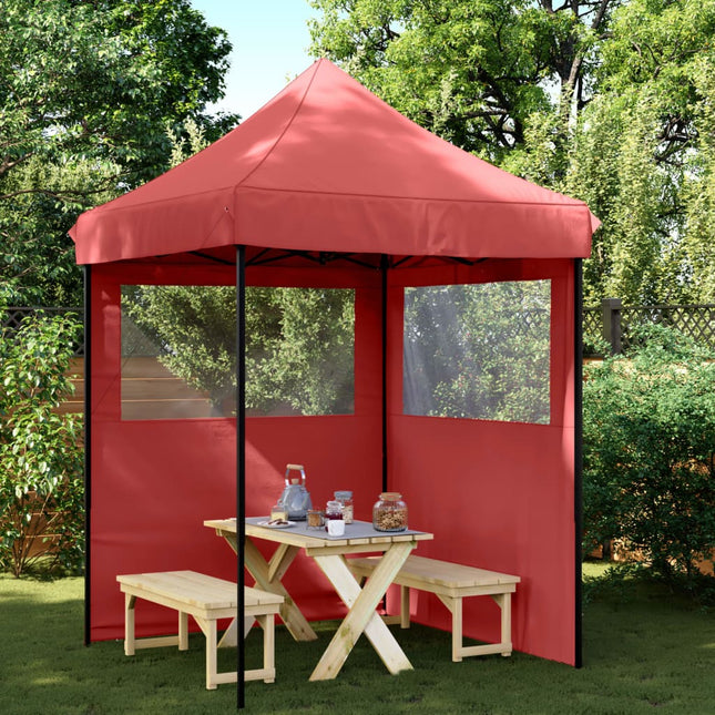 Partytent Inklapbaar Pop-Up Bordeauxrood