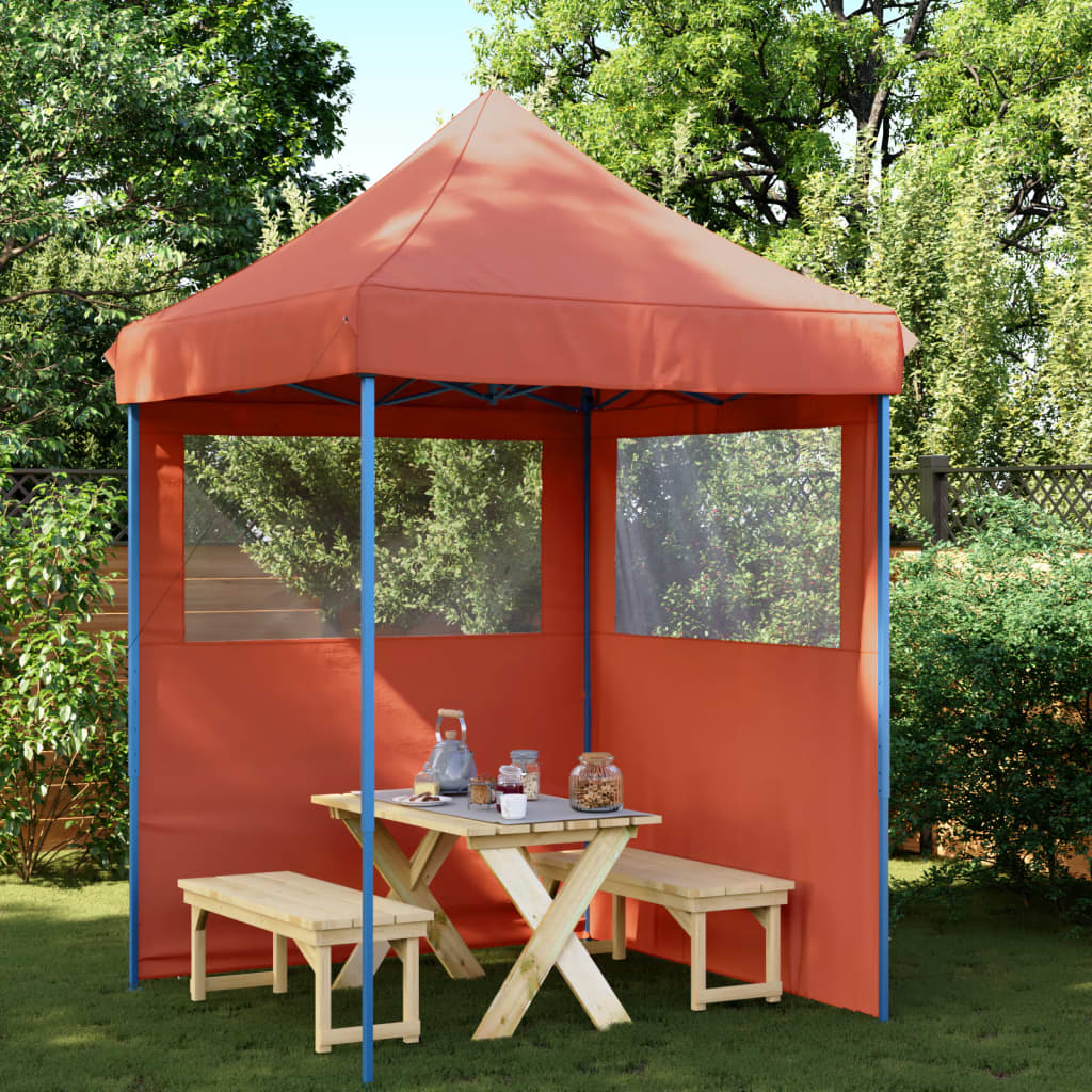 Partytent Inklapbaar Pop-Up Kleurig Terracotta