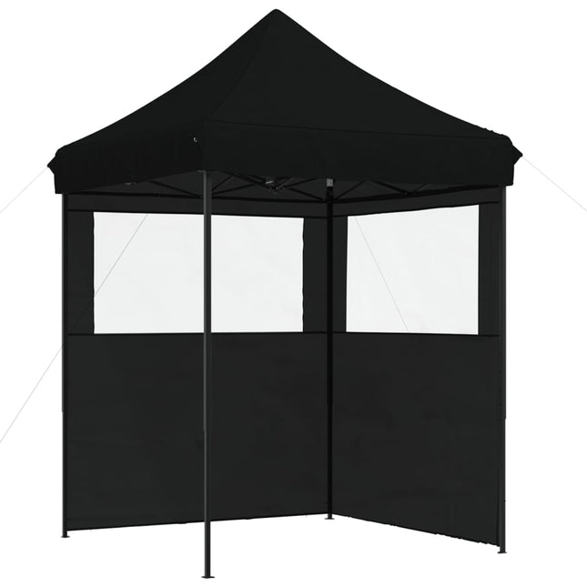 Partytent Inklapbaar Pop-Up Zwart