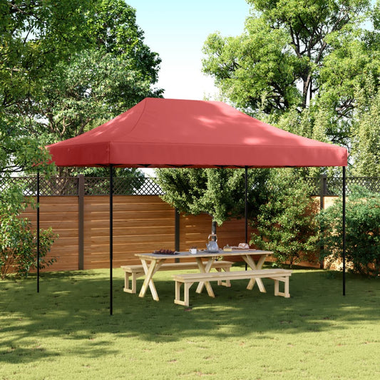 Partytent Inklapbaar Pop-Up 410X279X315 Cm Bordeauxrood