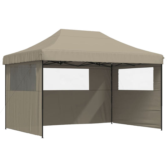 Partytent Inklapbaar Pop-Up Taupe