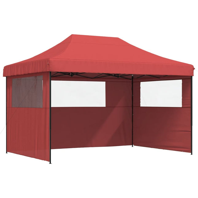 Partytent Inklapbaar Pop-Up Bordeauxrood