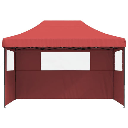 Partytent Inklapbaar Pop-Up Bordeauxrood