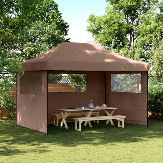 Partytent Inklapbaar Pop-Up Bruin