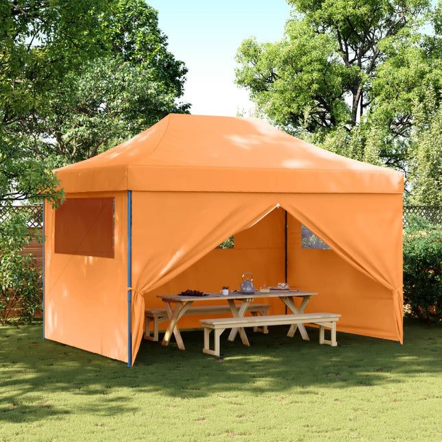 Partytent Inklapbaar Pop-Up Oranje