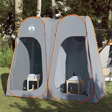 Privacytent Pop-Up Waterdich Grijs En Oranje