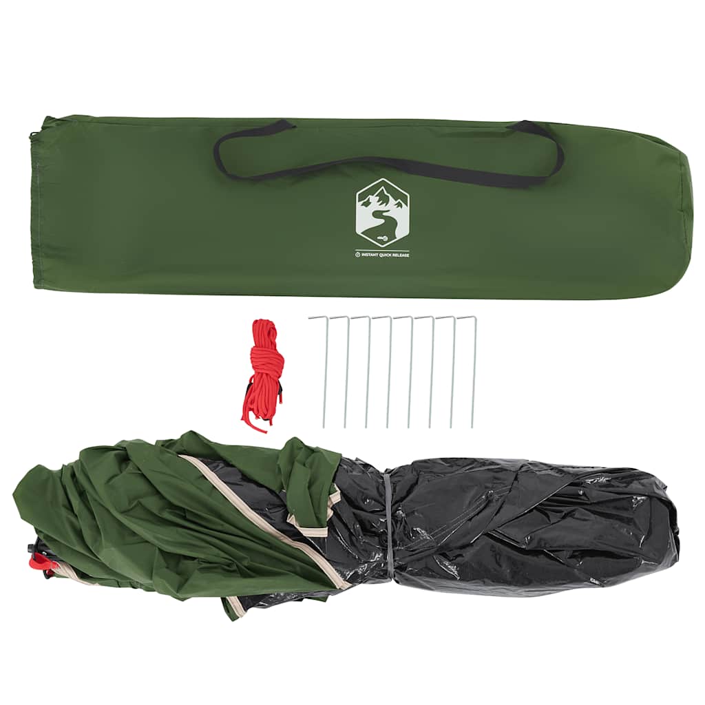 Privacytent snelsluiting waterdicht groen