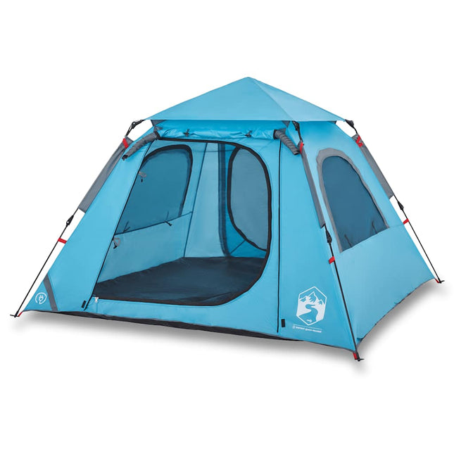 Koepeltent Snelontgrendeling Blauw