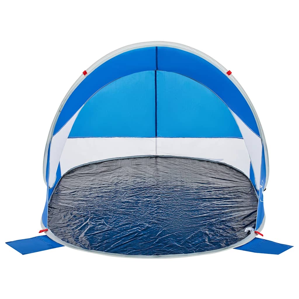 Strandtent pop-up waterdicht azuurblauw