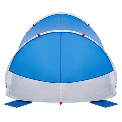 Strandtent pop-up waterdicht azuurblauw