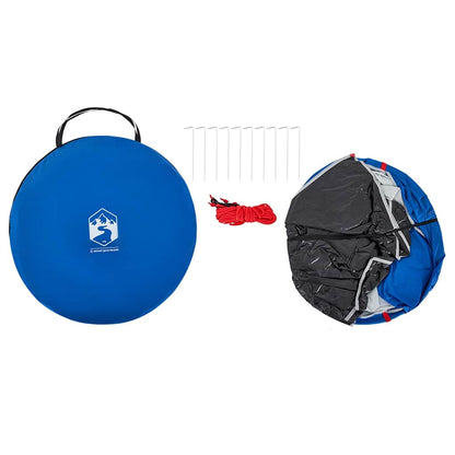 Strandtent pop-up waterdicht azuurblauw