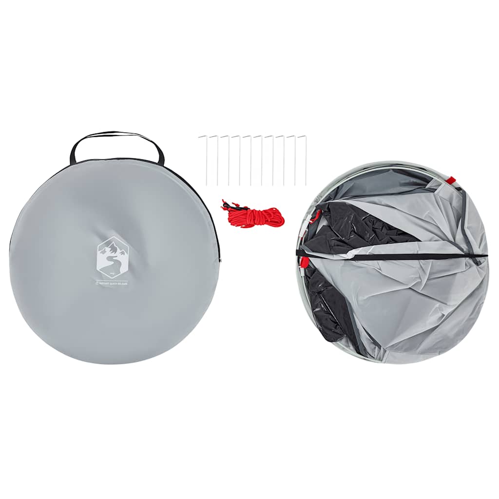 Strandtent pop-up waterdicht grijs