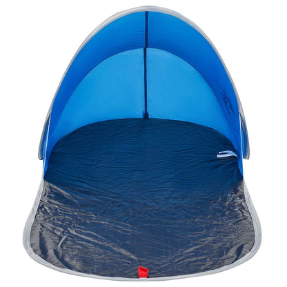 Strandtent pop-up waterdicht azuurblauw