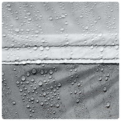 Strandtent 2-persoons pop-up waterdicht grijs