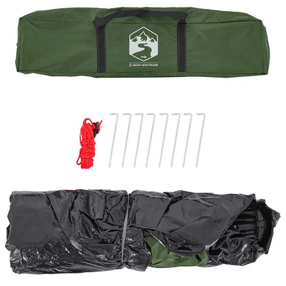 Tent 3-persoons snelontgrendeling groen