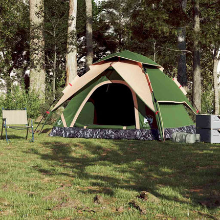 Koepeltent Snelontgrendeling Groen