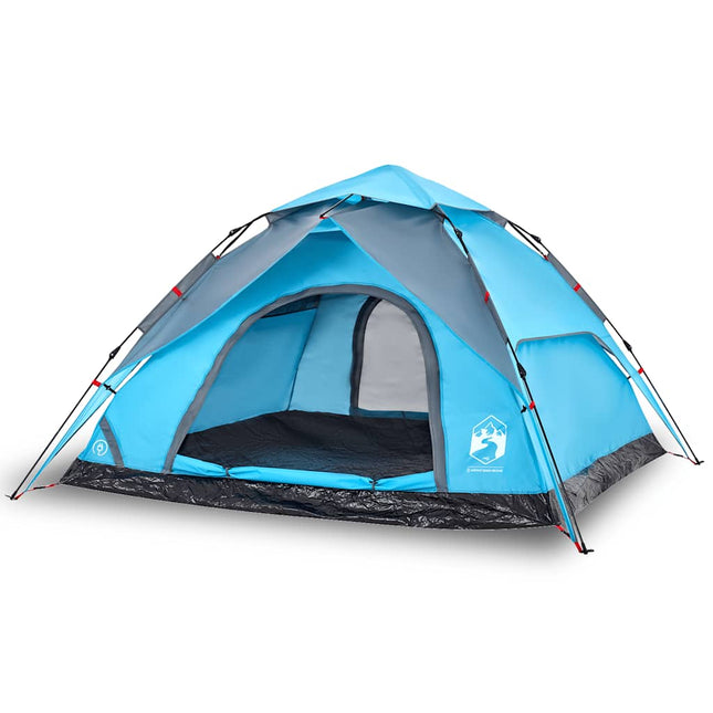 Koepeltent Snelontgrendeling Blauw