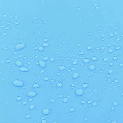 Regenponcho met capuchon 2-in-1 ontwerp 223x145 cm blauw