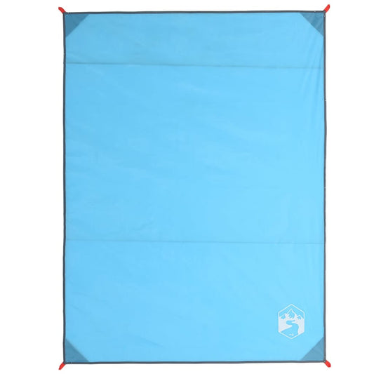 Picknickkleed met haringen 205x155 cm blauw