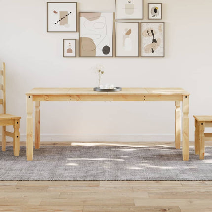 Eettafel Corona 160X80X75 Cm Massief Grenenhout