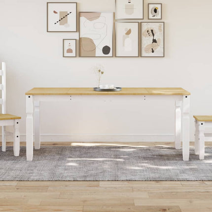 Eettafel Corona 160X80X75 Cm Massief Grenenhout