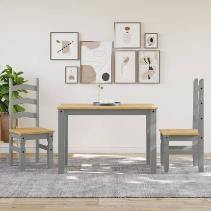 Eetkamerstoelen 2 St Corona 42X47X107 Cm Grenenhout
