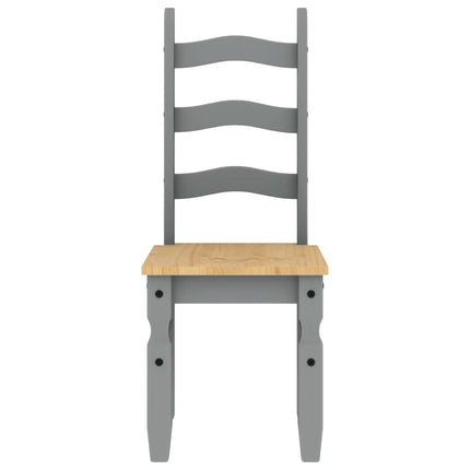 Eetkamerstoelen 2 St Corona 42X47X107 Cm Grenenhout