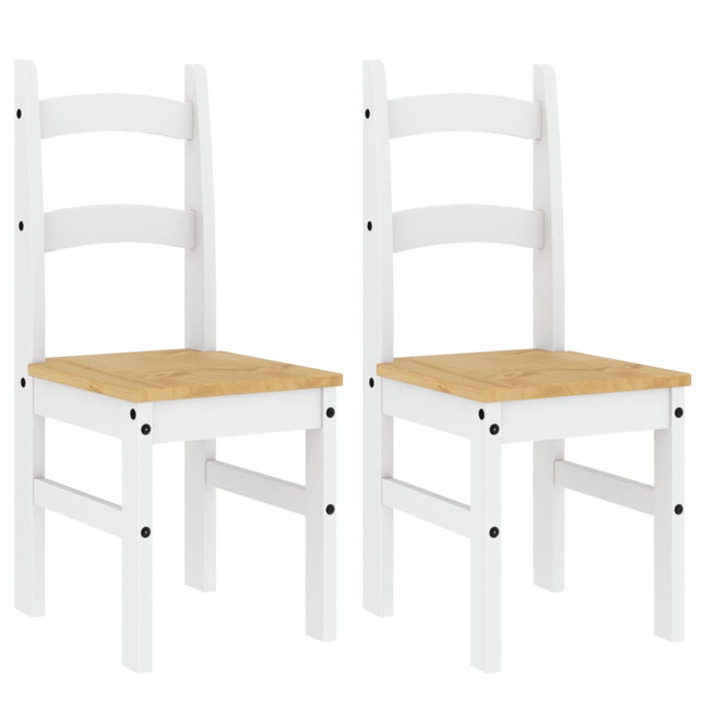 Eetkamerstoelen 2 St 40X46X99 Cm Massief Grenenhout