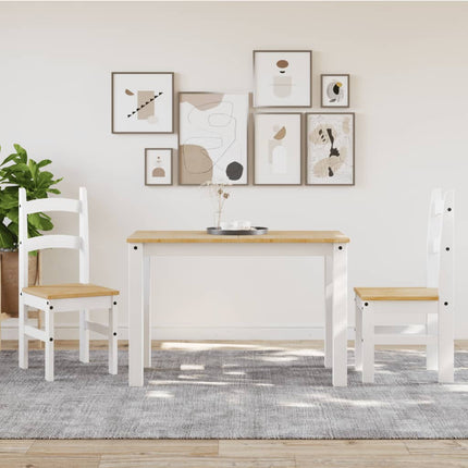 Eetkamerstoelen 2 St 40X46X99 Cm Massief Grenenhout