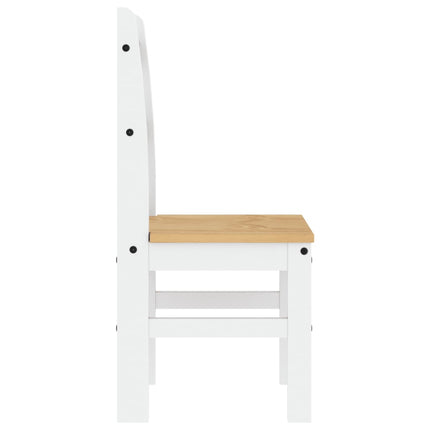 Eetkamerstoelen 2 St 40X46X99 Cm Massief Grenenhout