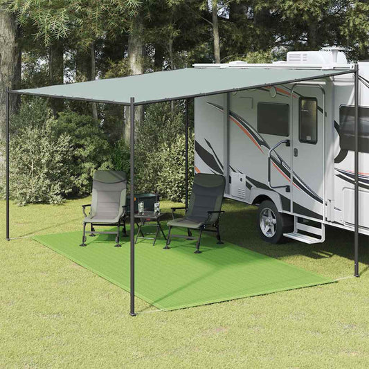 Tenttapijt 250x350 cm HDPE lichtgroen