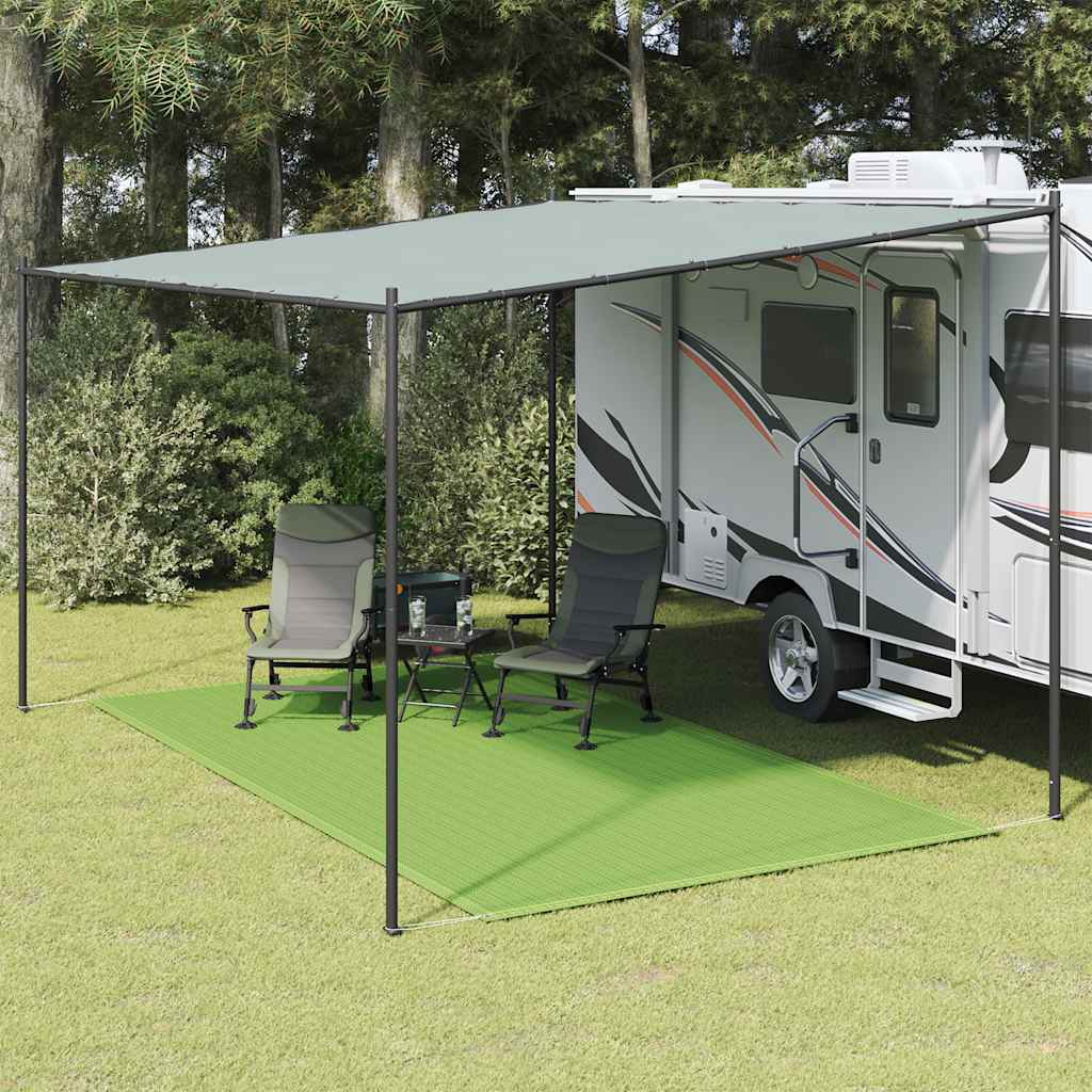 Tenttapijt 250x400 cm HDPE lichtgroen