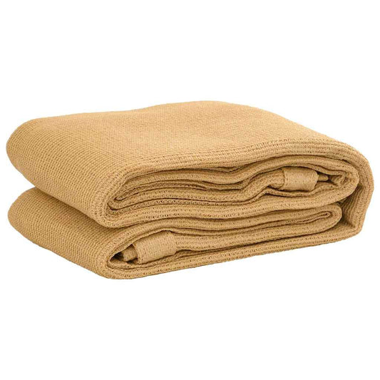 Tenttapijt 250x200 cm HDPE zandkleurig