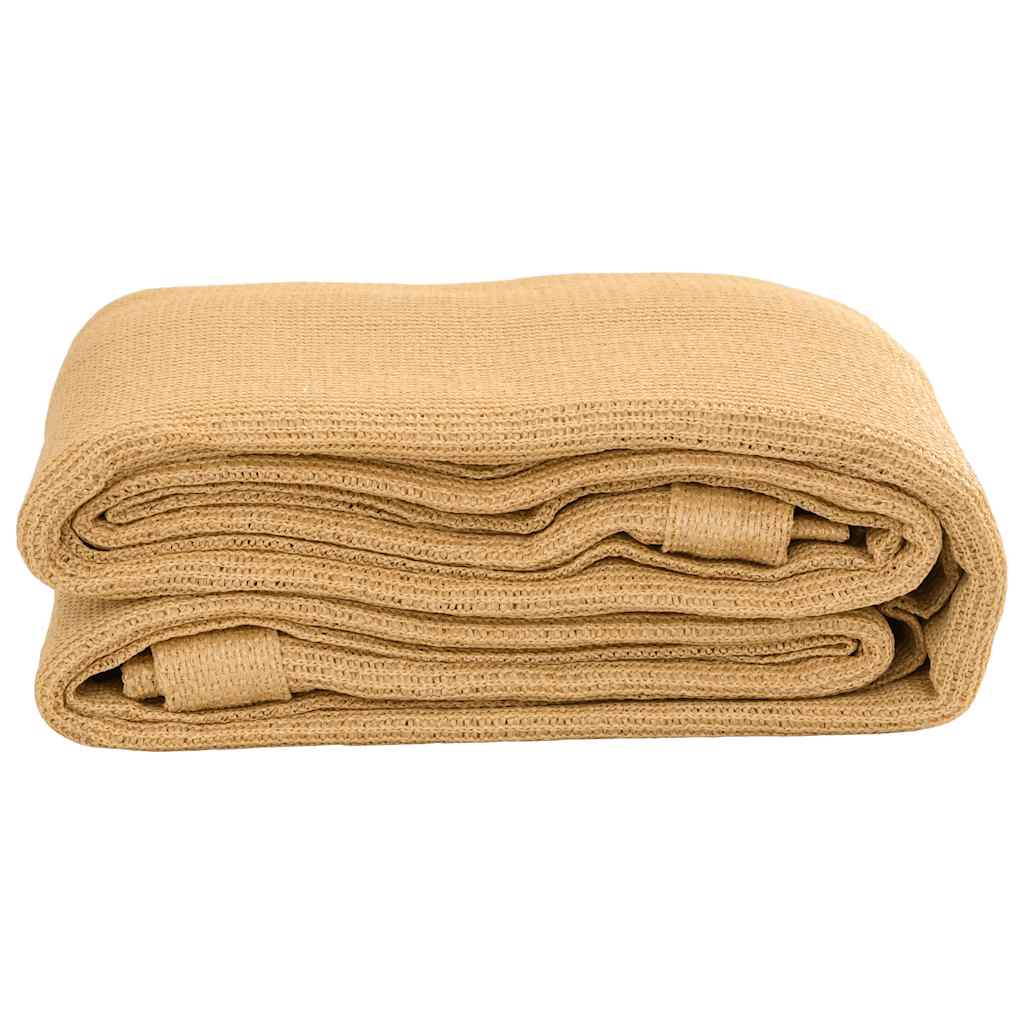 Tenttapijt 300x600 cm HDPE zandkleurig