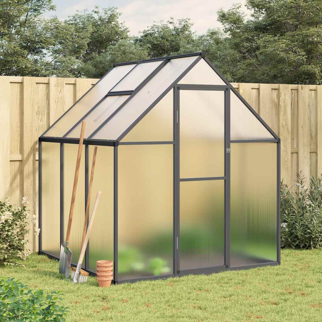 Tuinkas Met Basisframe Aluminium Kleur