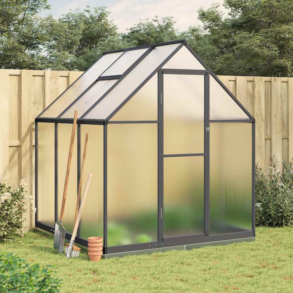 Tuinkas Met Basisframe Aluminium Kleur